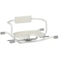 Nordic Holz Nordic Badewannensitz Swivel drehbar mit Hygieneausschnitt