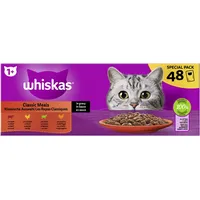 Whiskas 1+ Adult Frischebeutel 48 x 85 g