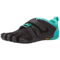Vibram Damen V-Train 2.0 Sneaker, Black/Green, 38