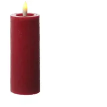 adilina LED Kerze LINA 12,5 cm rot