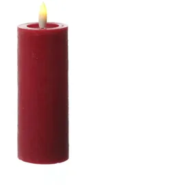 adilina LED Kerze LINA 12,5 cm rot