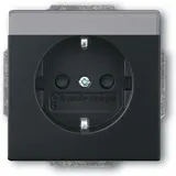 Busch-Jaeger Steckdoseneinsatz 20 EUCNB-885 Schwarz 1 St.