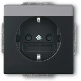 Busch-Jaeger Steckdoseneinsatz 20 EUCNB-885 Schwarz 1 St.