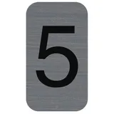 Exacompta Hinweisschild 67185E Grau 2,5 x 4,4 cm
