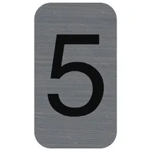 Exacompta Hinweisschild 67185E Grau 2,5 x 4,4 cm