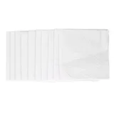 TOPINCN 10er-Pack Einweg-Wickelunterlagen, Super Saugfähige Einweg-Unterlagen, Wasserfeste Windel-Wickelunterlage, Atmungsaktive Unterunterlagen, Betttisch-Schutzmatte