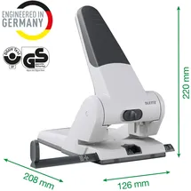 Leitz Registraturlocher 5180 blau,