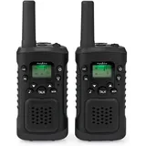 Nedis Wltk0610bk Walkie-talkie 2 Einheiten - Black - One Size