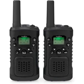 Nedis Wltk0610bk Walkie-talkie 2 Einheiten - Black - One Size