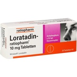 Ratiopharm LORATADIN-ratiopharm 10 mg Tabletten 20 St