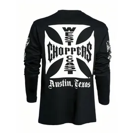 West Coast Choppers Sweatshirt Schwarz XL