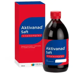 Aktivanad Saft bei Erschöpfung wegen Vitamin-B Mangel