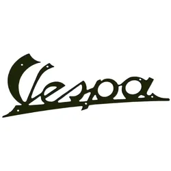 Emblem Vespa grün