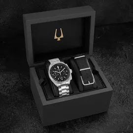 BULOVA Herren Chronograph Armbanduhr Lunar Pilot
