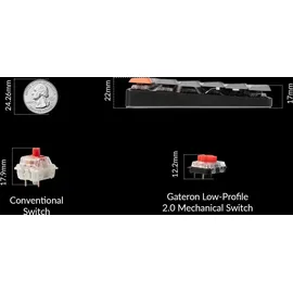 Keychron K1 Max Gateron Low Profile 2.0 Brown US