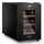 h.koenig AGE6 Weinkühlschrank / 6 Flaschen / Temperatur 11°C bis 18°C/LED-Temperaturanzeige/Holzlagerböden