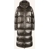 K-Way Funktionsjacke "K-Way Winterjacke RUENNE THERMO PEARLY", Damen, Gr. L, schwarz olive combo, Obermaterial: 100% Nylon. Füllung: 90% Entendaunen, 10% Entenfedern, Jacken Funktionsjacke