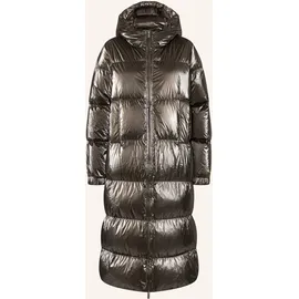 K-Way Funktionsjacke "K-Way Winterjacke RUENNE THERMO PEARLY", Damen, Gr. L, schwarz olive combo, Obermaterial: 100% Nylon. Füllung: 90% Entendaunen, 10% Entenfedern, Jacken Funktionsjacke