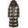 K-Way Funktionsjacke "K-Way Winterjacke RUENNE THERMO PEARLY", Damen, Gr. L, schwarz olive combo, Obermaterial: 100% Nylon. Füllung: 90% Entendaunen, 10% Entenfedern, Jacken Funktionsjacke