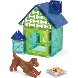 Magna-Tiles Hundehütte 13-teiliges Magnetbauset - Die Original Magnetbaumarke
