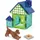 Magna-Tiles Hundehütte 13-teiliges Magnetbauset - Die Original Magnetbaumarke