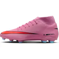 Nike Superfly 10 Club FG/MG Fußballschuhe magic FLAMINGO/BLACK-TOTAL CRI,