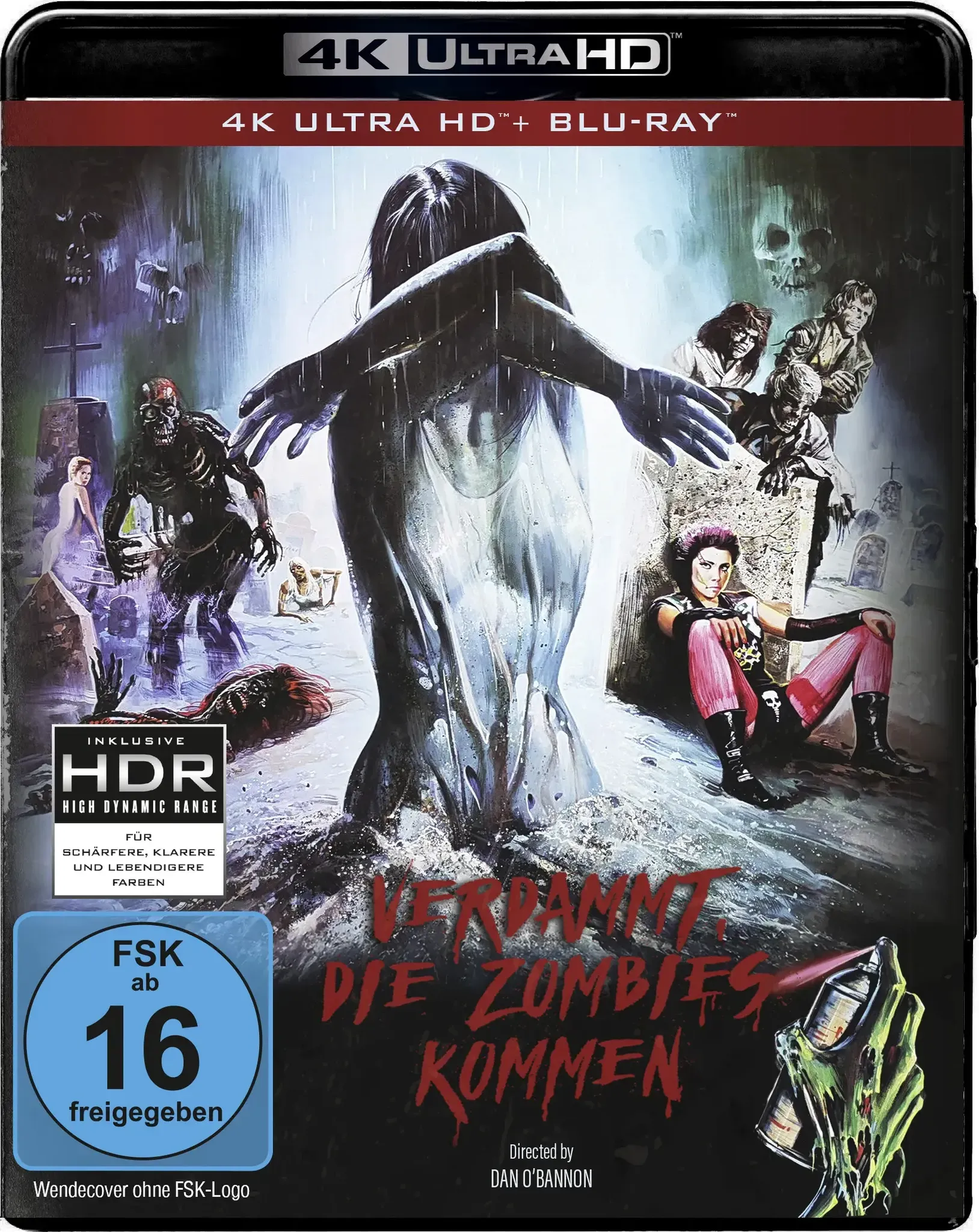 Verdammt, die Zombies kommen (4K-UHD+Blu-ray)