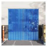 vidaXL Türvorhang Blau 200x1,6 mm 10 m PVC