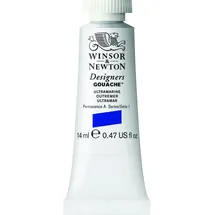 WINSOR & NEWTON Designer Gouache 14 ml  lichtecht, deckend Ultramarin