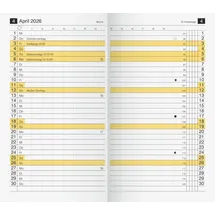 Rido Ersatzkalender M-Planer grau 2026