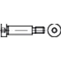 Industrial Quality Supplies ISO 7379 Pass-Schulterschraube Schaftpassung h8 M8x20
