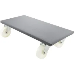 Transportroller Jumbo Platte 300 x 600 mm - 300 x 600 mm , Kunststoff , Kunststoff