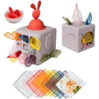 TAF TOYS Tücherbox Pop Up Mehrfarbig