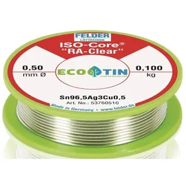 Felder Lötdraht 0,5mm 100g Sn96,5Ag3,0Cu0,5 FELDER