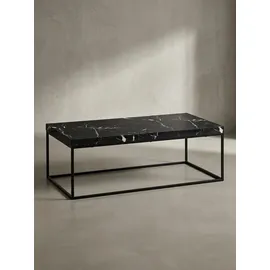 KADIMA DESIGN Kadima Schwarz Marmor 120 x 38 x 60 cm
