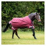Horseware Ireland Outdoordecke 0g Rambo Original Turnout Lite Regendecke Burgundy/Burgundy, Teal & Navy 160 (7 ́0) - Rot/Navy
