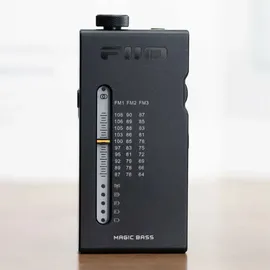 FIIO RR11 FM Radio, Schwarz
