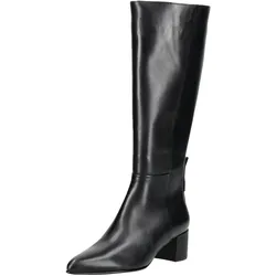 Stiefel HÖGL "Högl Stiefel Leder", Damen, Gr. 38,5, schwarz, Leder, casual, Schuhe