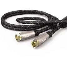 Hama SAT-Kabel 120dB 3 m Braun