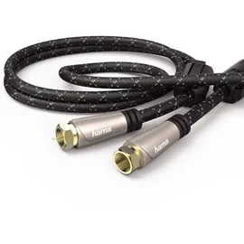 Hama SAT-Kabel 120dB 3 m Braun