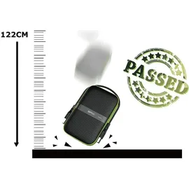 Silicon Power Armor A60 2 TB USB 3.2 schwarz/grün