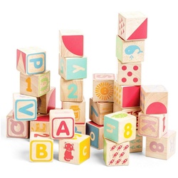 Le Toy Van Lernspielzeug Lernspiel ABC Würfel - Alphabet und Zahlen