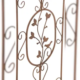 CLP Rankgitter Burgus 2er Set Eisen  antik Braun