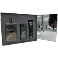 GUCCI Eau de Toilette Guilty Pour Homme EDT 90 ml + 75 ml Deostick + 50 ml Duschgel