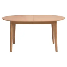 miliboo Ovaler Ausziehtisch 150-200 x 76 x 90 cm Eiche
