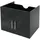 MCW Waschbeckenunterschrank 59 x 48 cm Schwarz