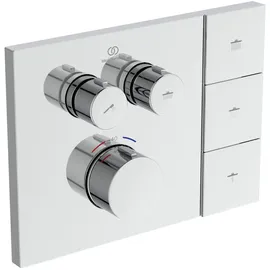 Ideal Standard Ceratherm Navigo Solos Thermostat Unterputz für Wanne & Dusche Chrom A7894AA