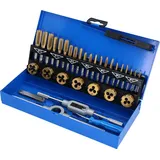 BRILLIANT TOOLS TiN Gewindeschneidwerkzeug-Satz 32-teilig