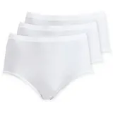 SCHÖLLER Taillenslip 3er Pack | 38 | Weiss (SC-0060)
