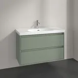 Villeroy & Boch Waschtischunterschrank 2 Auszüge 97,2 x 59,6 x 43,9 cm Soft Green